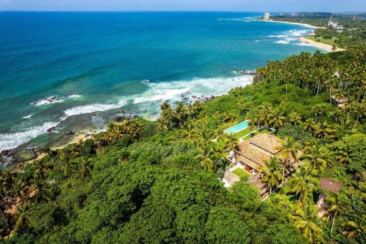 Top Notch Villas in Sri Lanka Pointe Sud Beachfront Villas in Mirissa Surf Beach