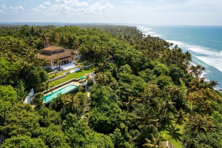 Top Notch Villas in Sri Lanka Pointe Sud Beachfront Villas in Mirissa Surf Beach