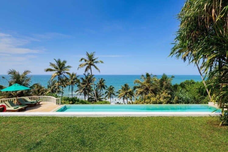 Top Notch Villas in Sri Lanka Pointe Sud Beachfront Villas in Mirissa Surf Beach