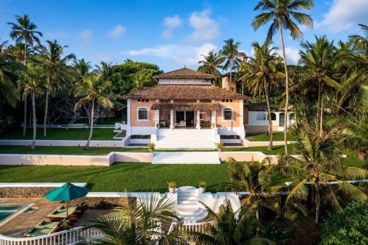 Top Notch Villas in Sri Lanka Pointe Sud Beachfront Villas in Mirissa Surf Beach