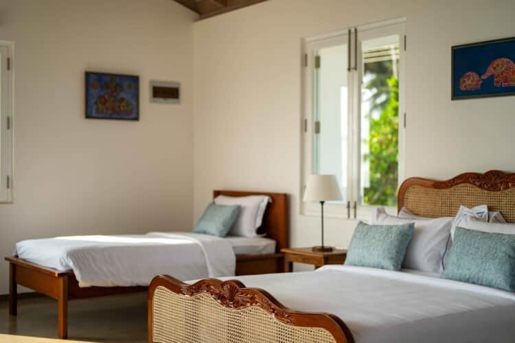 Top Notch Villas in Sri Lanka Nil Ralla Beachfront Villa in Talpe Surf Beach