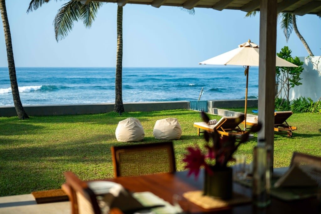 Top Notch Villas in Sri Lanka Nil Ralla Beachfront Villa in Talpe Surf Beach