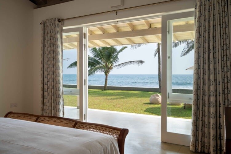 Top Notch Villas in Sri Lanka Nil Ralla Beachfront Villa in Talpe Surf Beach