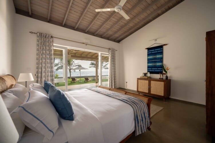 Top Notch Villas in Sri Lanka Nil Ralla Beachfront Villa in Talpe Surf Beach
