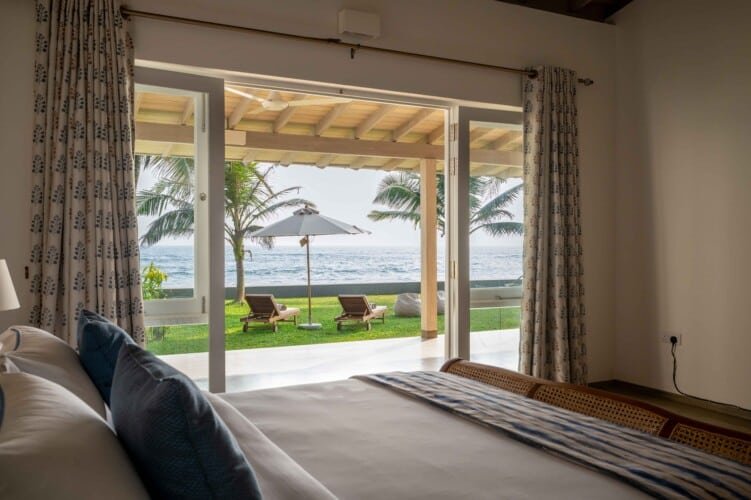 Top Notch Villas in Sri Lanka Nil Ralla Beachfront Villa in Talpe Surf Beach