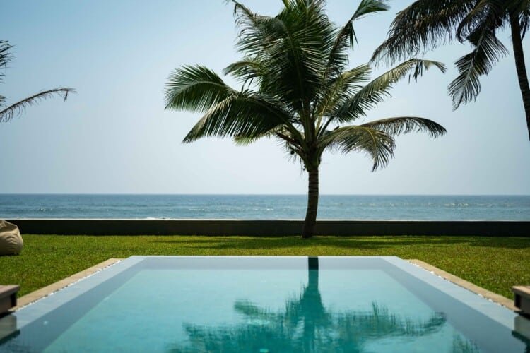 Top Notch Villas in Sri Lanka Nil Ralla Beachfront Villa in Talpe Surf Beach