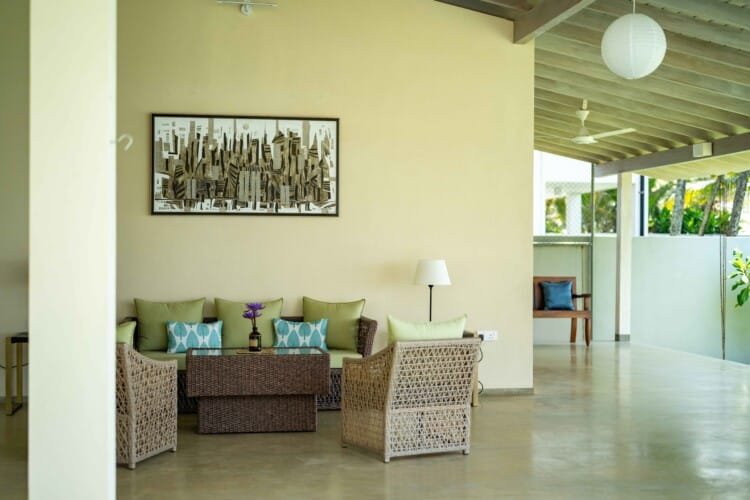 Top Notch Villas in Sri Lanka Nil Ralla Beachfront Villa in Talpe Surf Beach