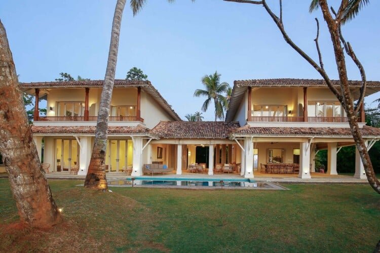 Top Notch Villas in Sri Lanka Nilwella Palms Beach Villa Dikwella