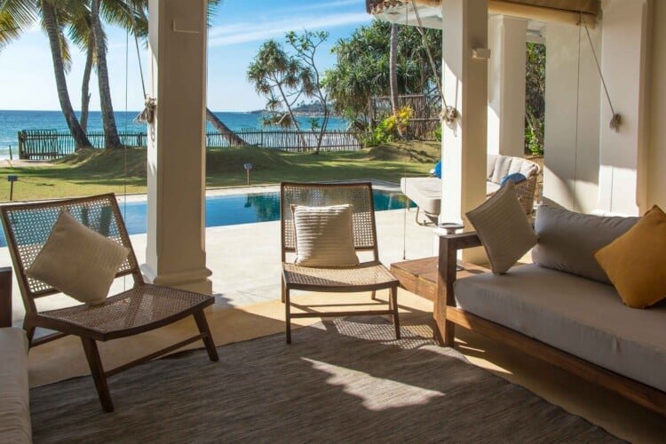 Top Notch Villas in Sri Lanka Nilwella Palms Beach Villa Dikwella