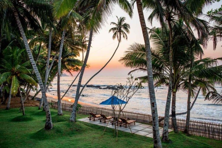 Top Notch Villas in Sri Lanka Nilwella Palms Beach Villa Dikwella