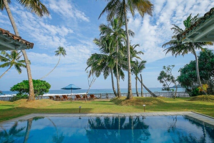 Top Notch Villas in Sri Lanka Nilwella Palms Beach Villa Dikwella
