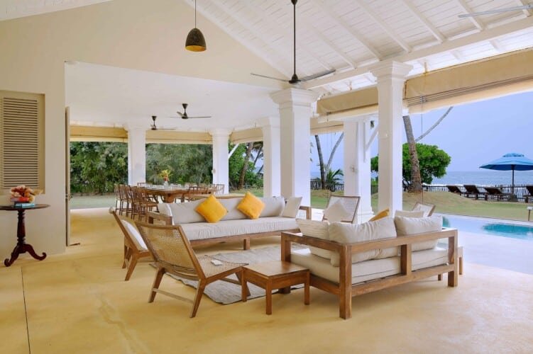 Top Notch Villas in Sri Lanka Nilwella Palms Beach Villa Dikwella